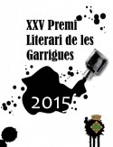 Cartell del 25è Premi Literari de les Garrigues