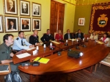 Reunió de la Junta Local de Seguretat de les Borges (foto: Ajuntament de les Borges).