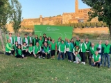 Alguns dels voluntaris de l'Associació Contra el Càncer a Lleida.