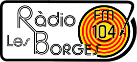Logotip de Ràdio Les Borges entre el 1986 i el 1990